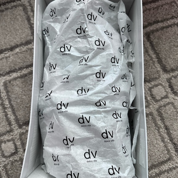 DV by Dolce Vita Sky Blue Knotted Mules - Picture 5 of 5